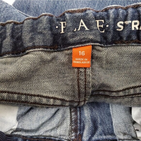 2 PAIR The Children's Place Denim Jeans Size 16 - Picture 2 of 10